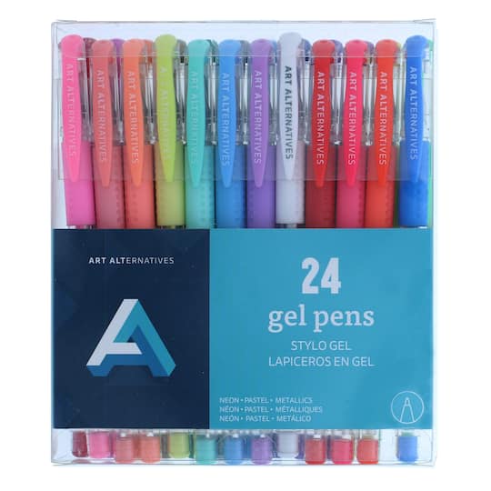 Art Alternatives 24 Color Gel Pen Set